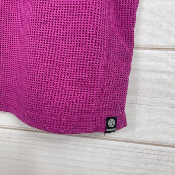 Zella Girls Mesh Knit Short Sleeve Top Size L 10/12 - Picture 2 of 4